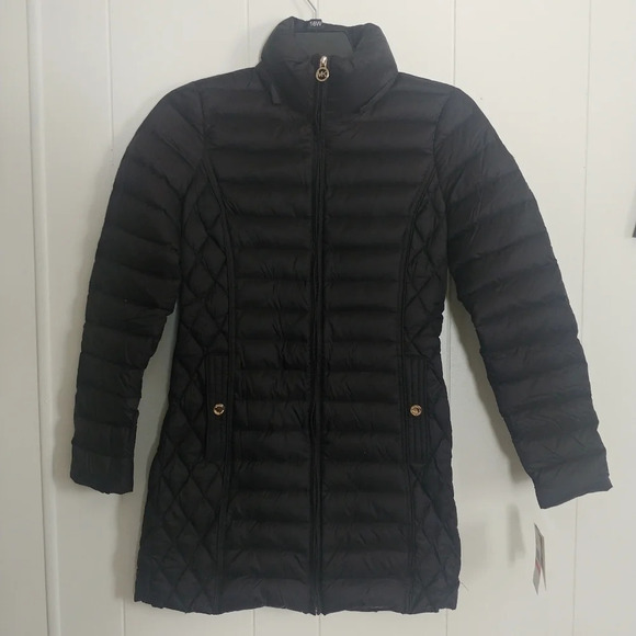 Michael Kors Packable Down Puffer Jacket Black Women’s Size XS (MISSING HOOD) - Picture 1 of 11